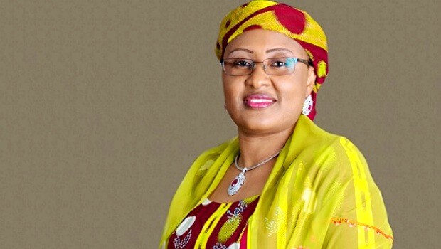 Nigerian First Lady, Aisha Buhari blames hackers for posting fake news on her social media