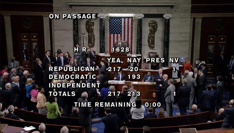 House passes Healthcare Bill