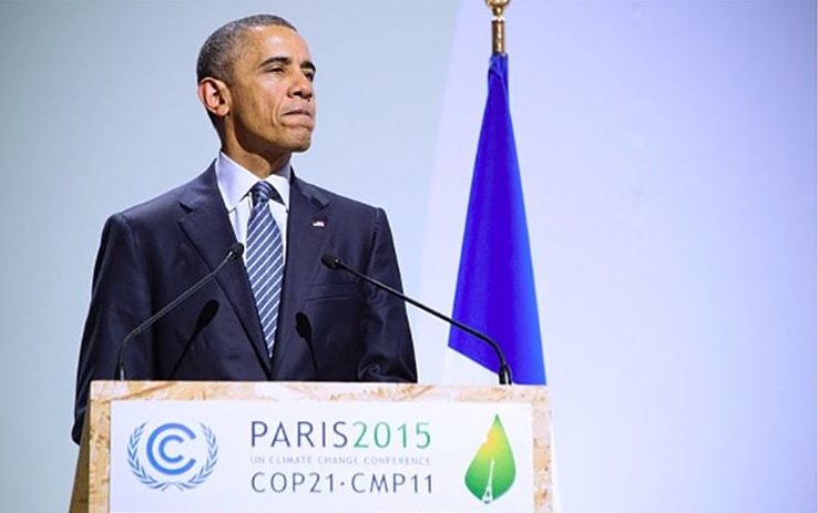 Obama signs Paris Climate Accord