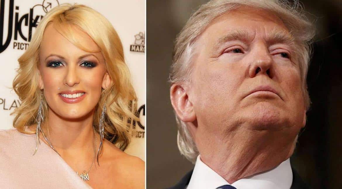 Trump and Stormy Daniels