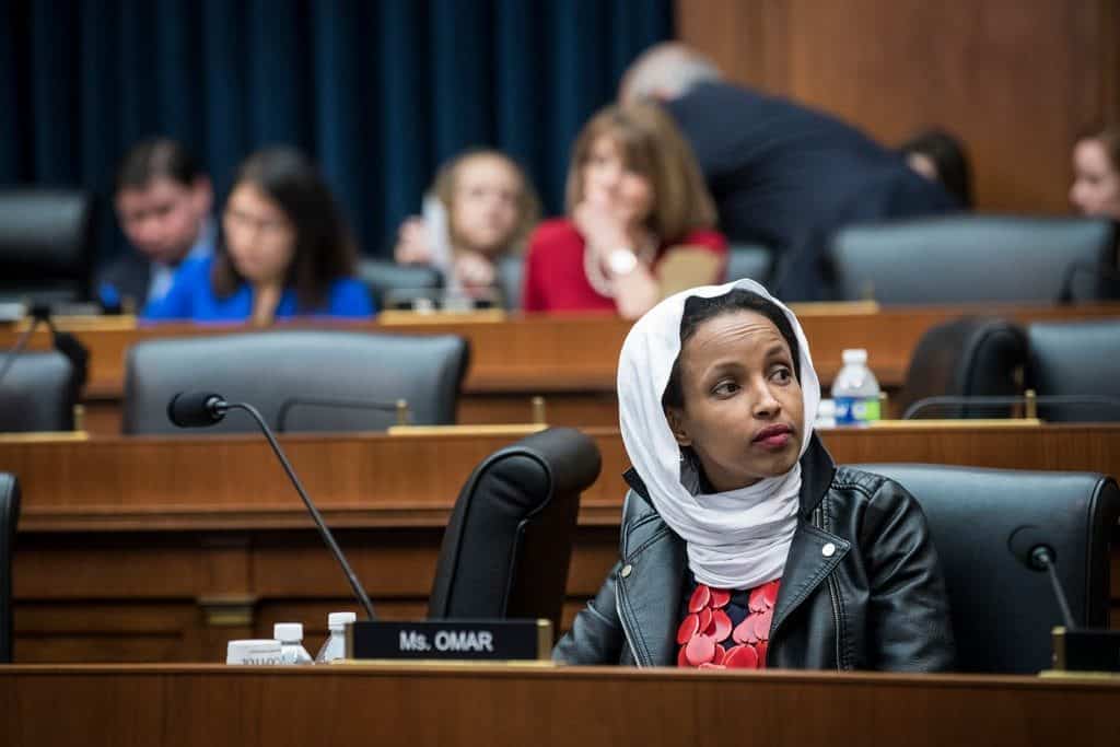 U.S. Rep Ilhan Omar 
Photo credit: Sarah Silbiger/The New York Times﻿