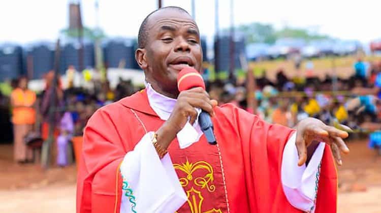 Mbaka Returns to Adoration Ground Eight Months After Suspension.