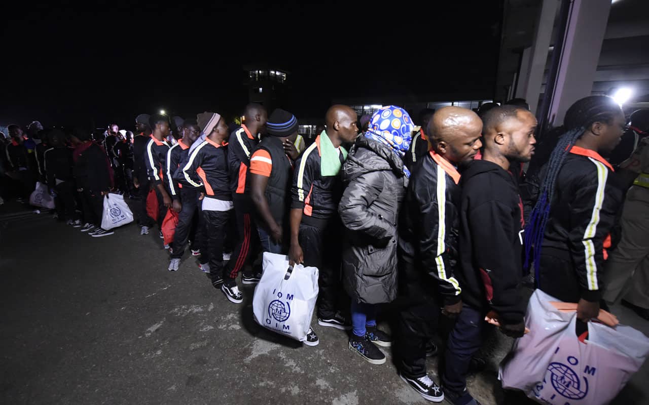 174 Nigerian nationals stranded in Libya voluntarily return home