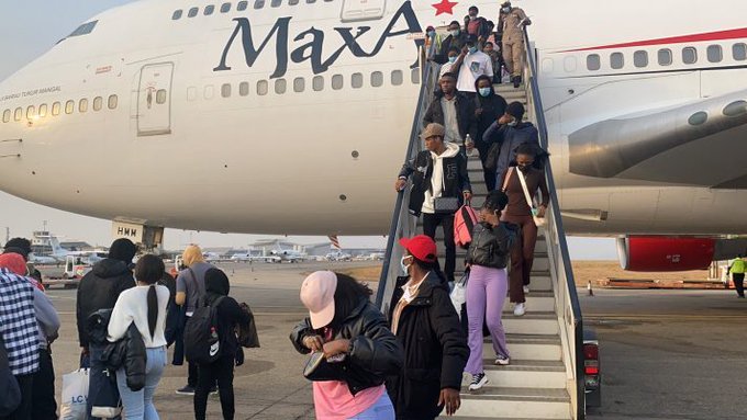 BREAKING Russia-Ukraine crisis: Second batch of 180 Nigerians arrives in Abuja
