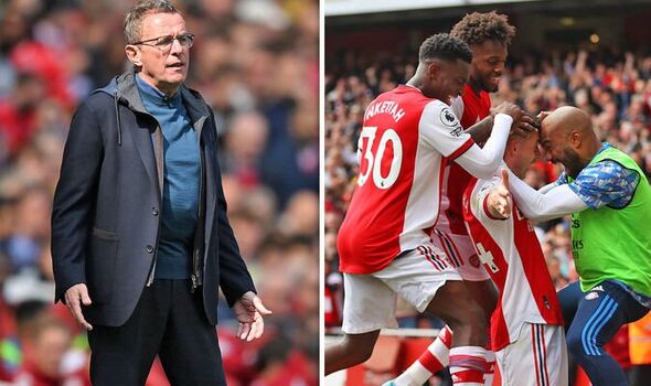 Man United top-four hopes gone, Rangnick says after Arsenal defeat