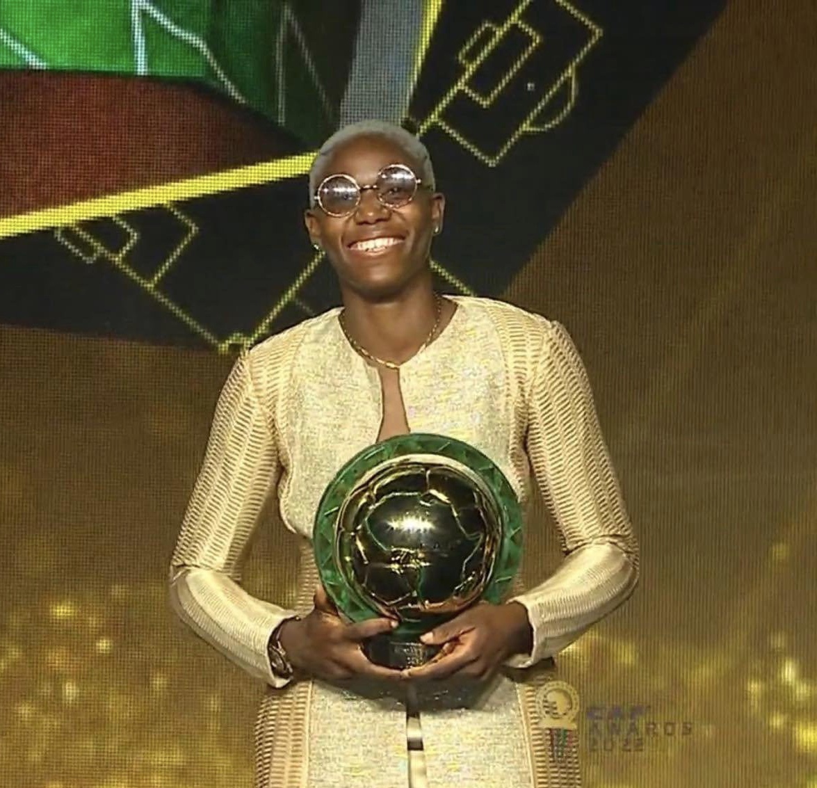 Oshoala wins fifth CAF POTY award