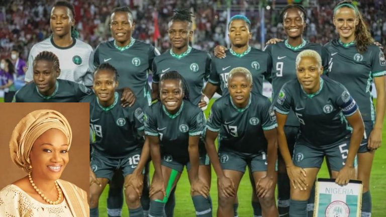 First Lady Remi Tinubu Hosts Super Falcons in Glittering Send-Off Ahead of FIFA Women's World Cup