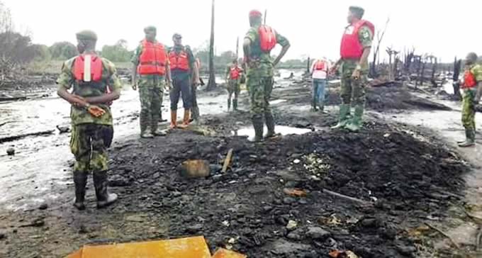 Military uncovers 636 illegal refineries, intercepts 21m litres crude