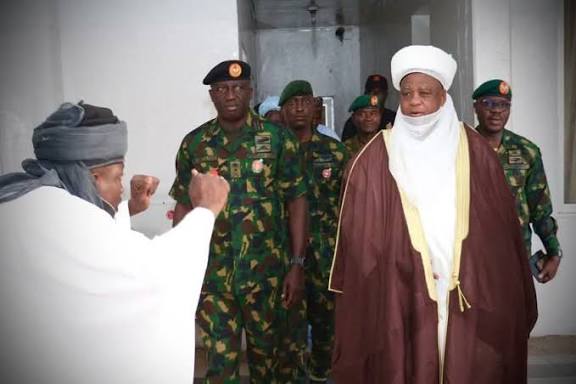 Nigerian army chief Shaibu visits Sokoto, meets Sultan after US fired missiles
