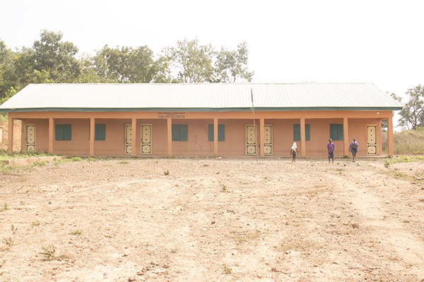 Only school in Okobo