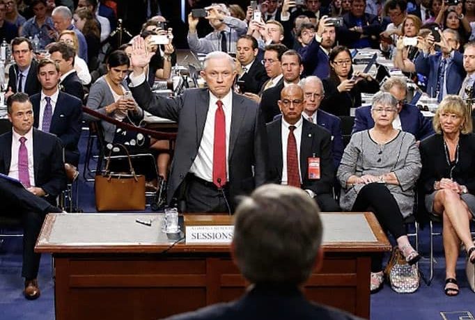 Sessions testifies