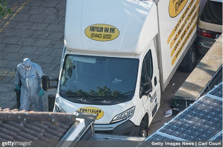 Van attack at London mosque