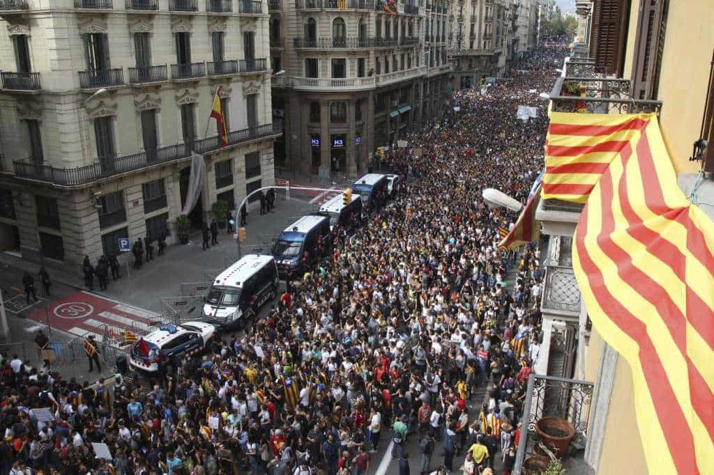 Catalonia Protesters