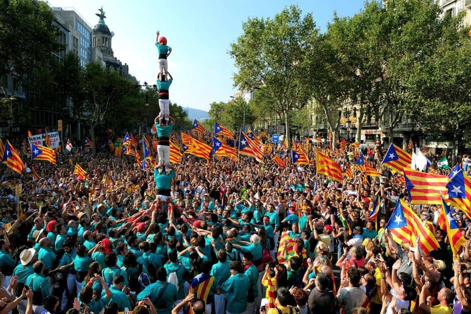 Catalonia Protest In Spain