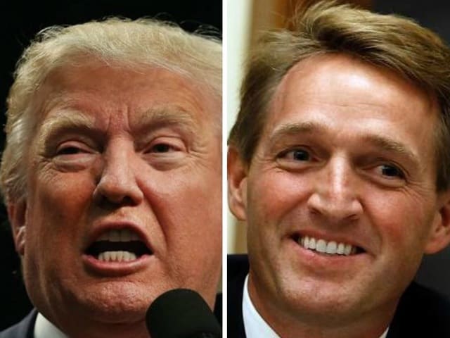 Trump/Flake Infighting