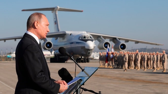 Putin Addresses Russian Troops