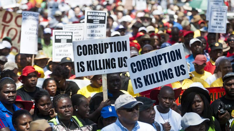 political corruption in south africa essay