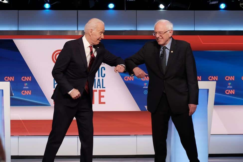 coronavirus takes center stage at democratic debate